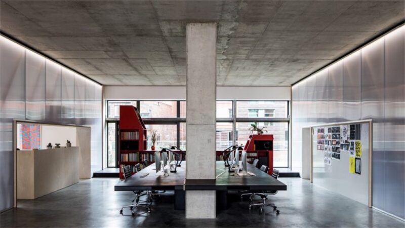 謝菲爾德18世紀鑄鐵廠改造辦公空間設計