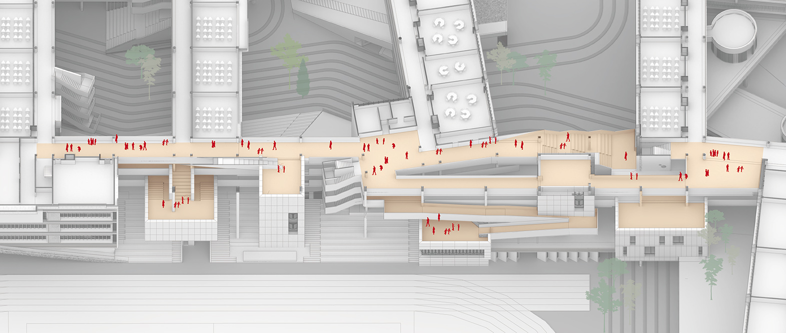 建築設計,築博設計&聯合公設,華中師範大學附屬龍園學校,學校設計,深圳學校設計