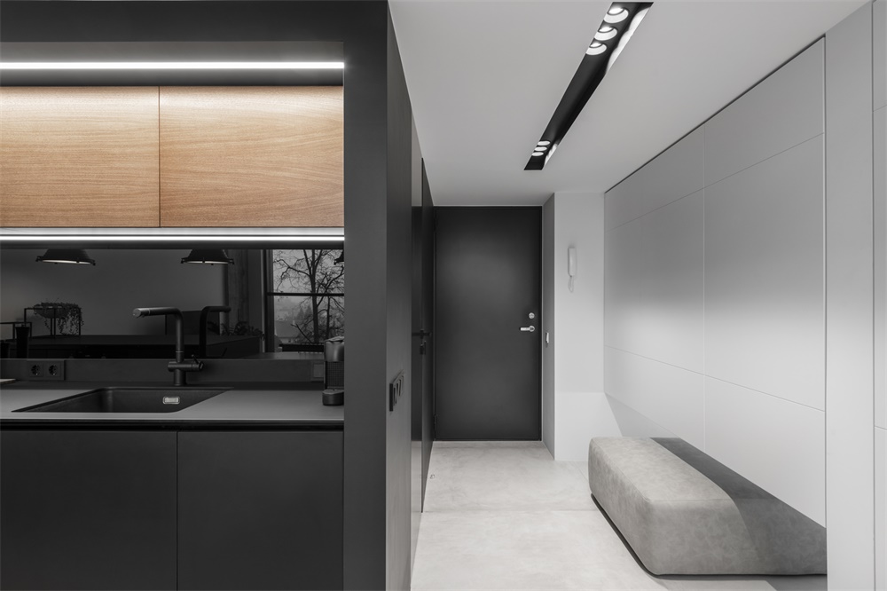 公寓設計，黑白灰公寓設計，loft公寓，工業風住宅