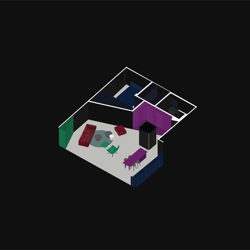 公寓設計,單身公寓設計,80平住宅,HEIMA