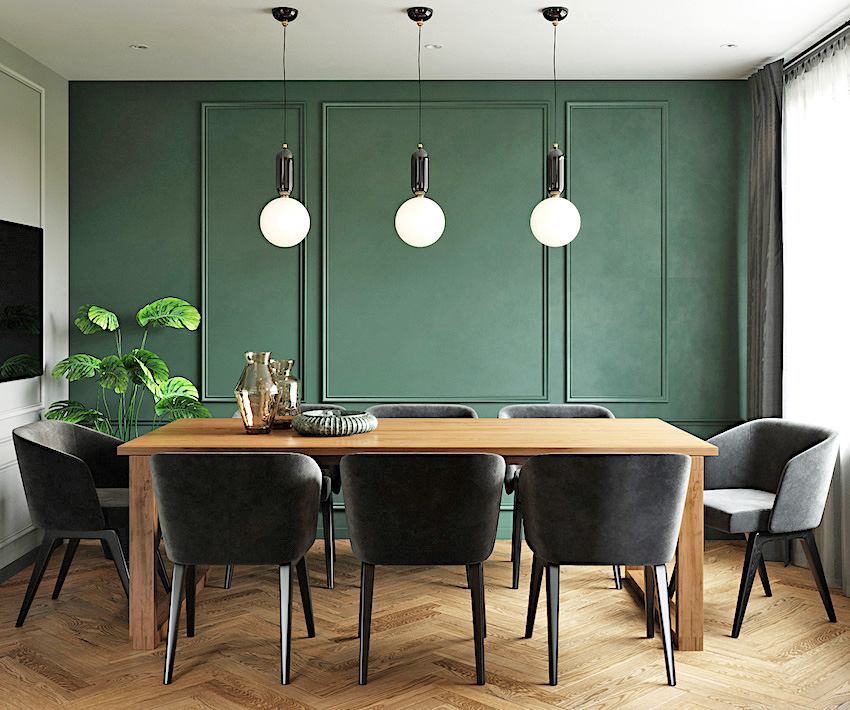 住宅空間,歐美複古風,小宅概念,公寓設計,80平米左右住宅設計