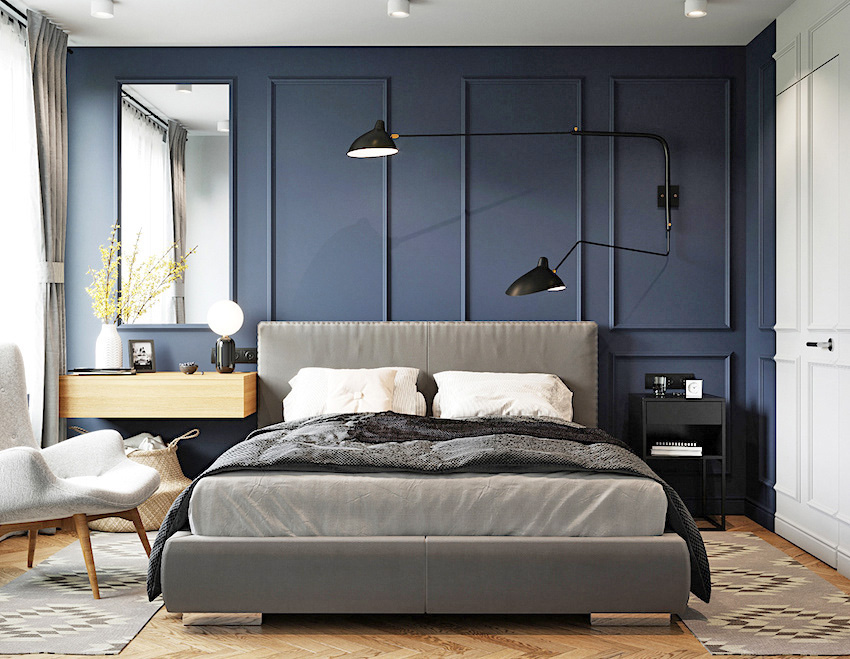 住宅空間,歐美複古風,小宅概念,公寓設計,80平米左右住宅設計