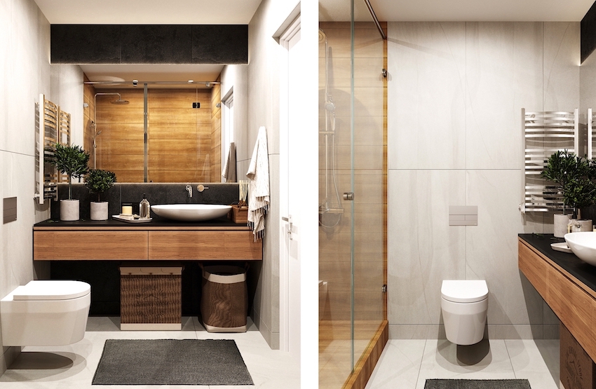 住宅空間,歐美複古風,小宅概念,公寓設計,80平米左右住宅設計