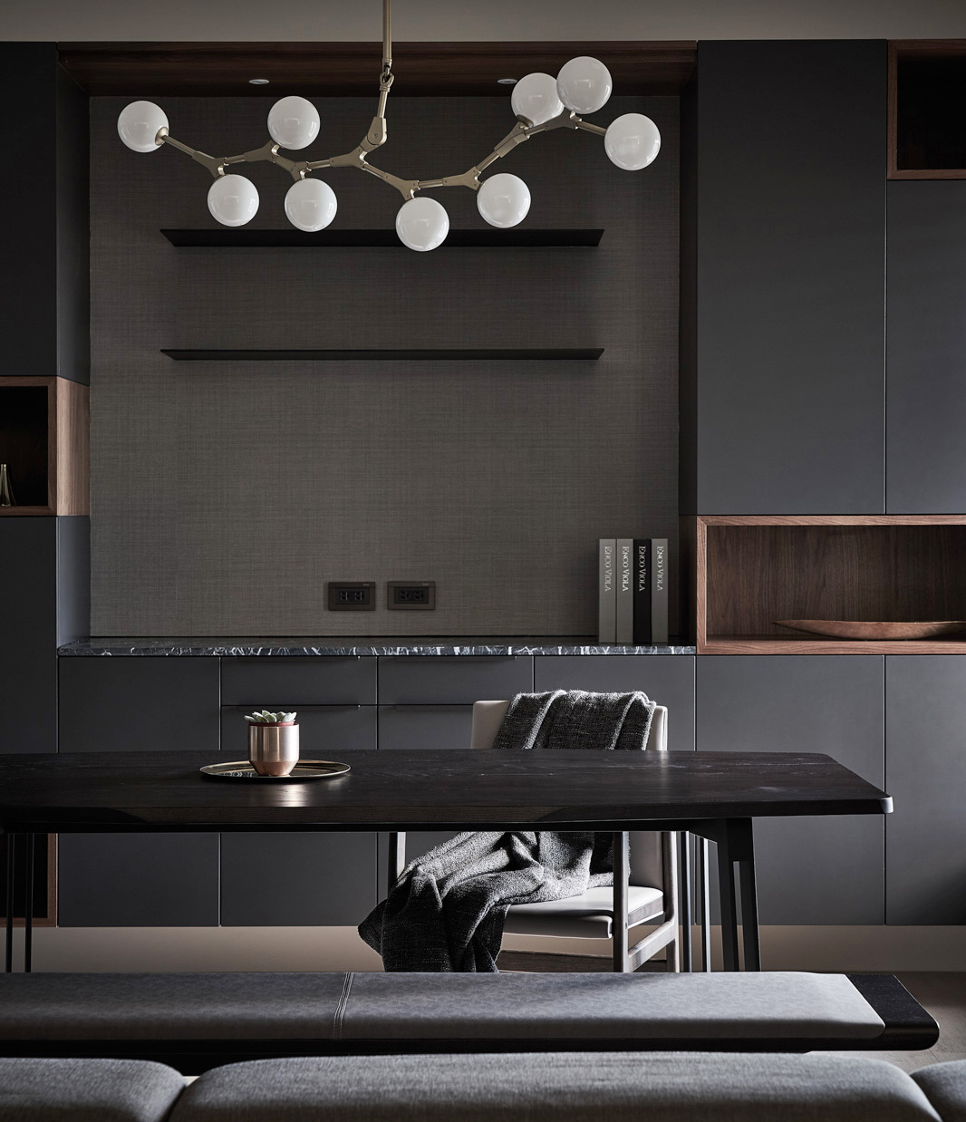 住宅設計,台灣設計,台灣風格,黑白灰住宅,現代風格,大戶型裝修設計