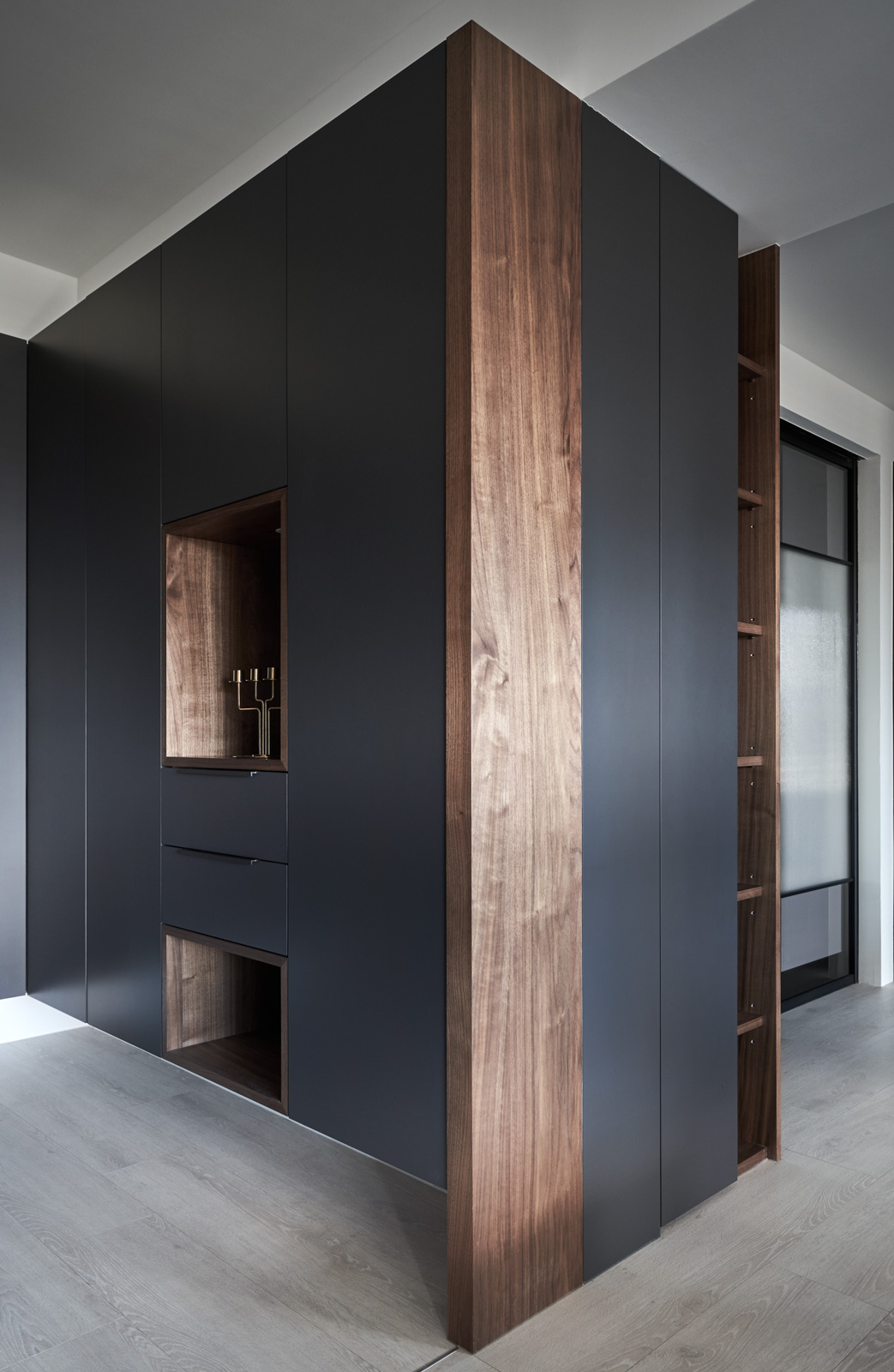 住宅設計,台灣設計,台灣風格,黑白灰住宅,現代風格,大戶型裝修設計