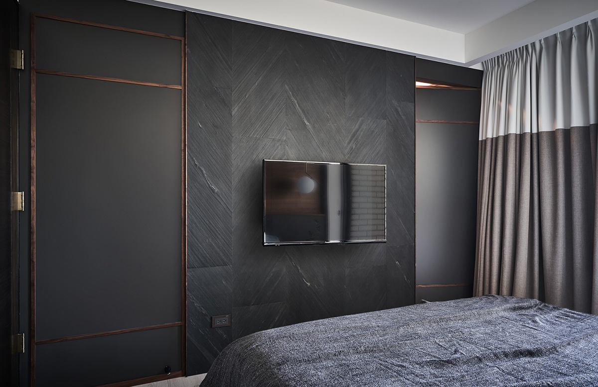 住宅設計,台灣設計,台灣風格,黑白灰住宅,現代風格,大戶型裝修設計