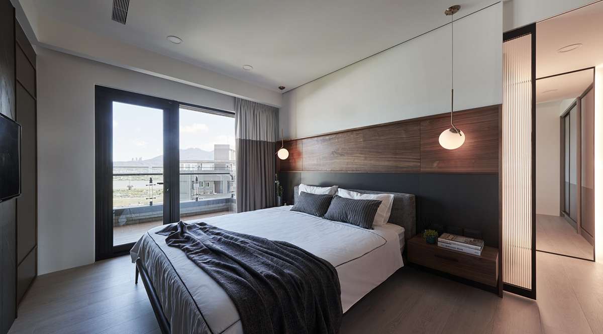 住宅設計,台灣設計,台灣風格,黑白灰住宅,現代風格,大戶型裝修設計