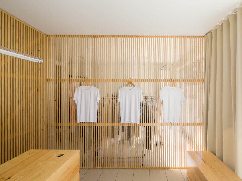 葡萄牙10平米 Lavandaria Ansião洗衣店設計