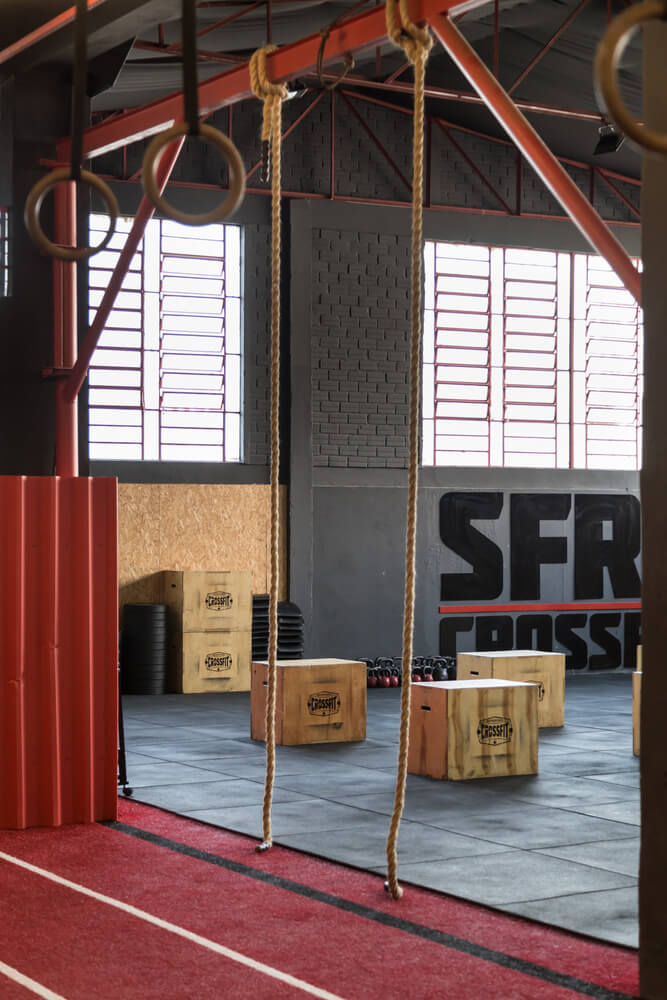 商業空間,建築改造,巴西,SuperForce CrossFit新總部,空間改造