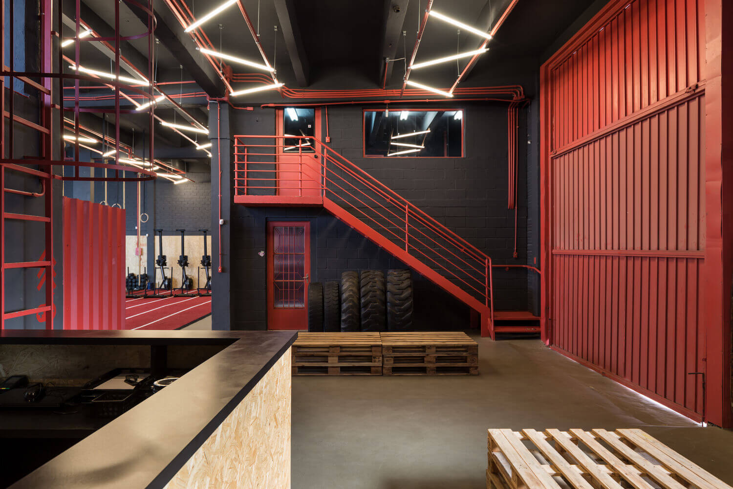 商業空間,建築改造,巴西,SuperForce CrossFit新總部,空間改造