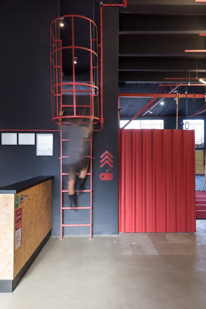 商業空間,建築改造,巴西,SuperForce CrossFit新總部,空間改造