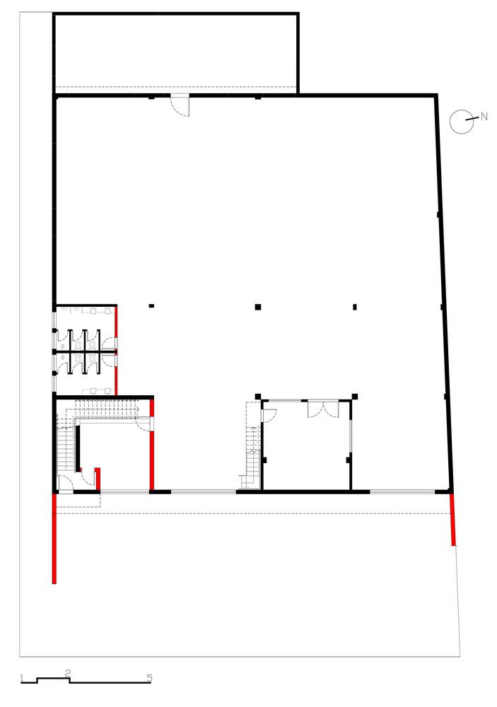 商業空間,建築改造,巴西,SuperForce CrossFit新總部,空間改造