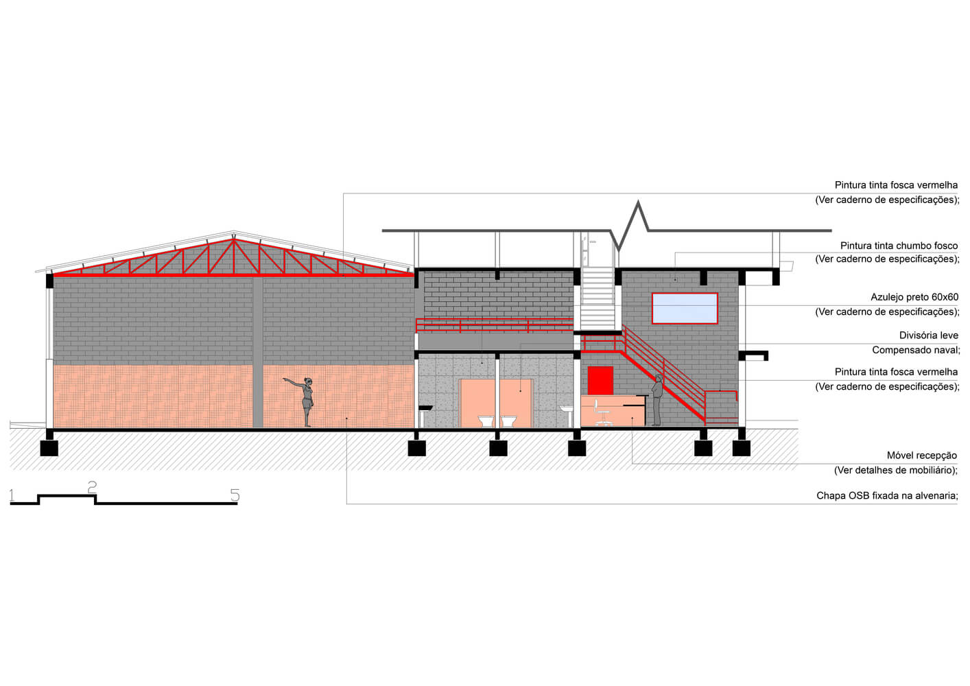 商業空間,建築改造,巴西,SuperForce CrossFit新總部,空間改造