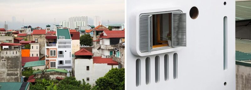 月亮之屋，越南河內的禪意小住宅