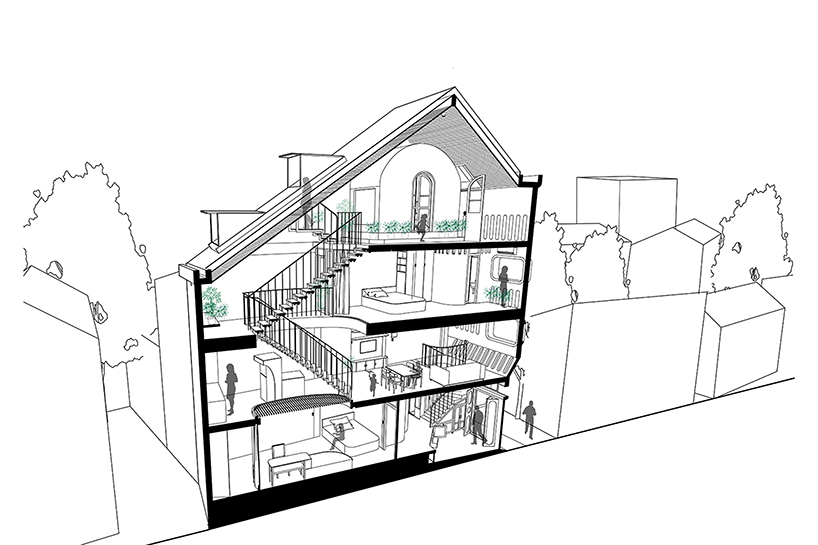 室內設計,住宅空間,國外住宅設計,國外室內設計,越南禪意小屋,傳統建築,筒形建築