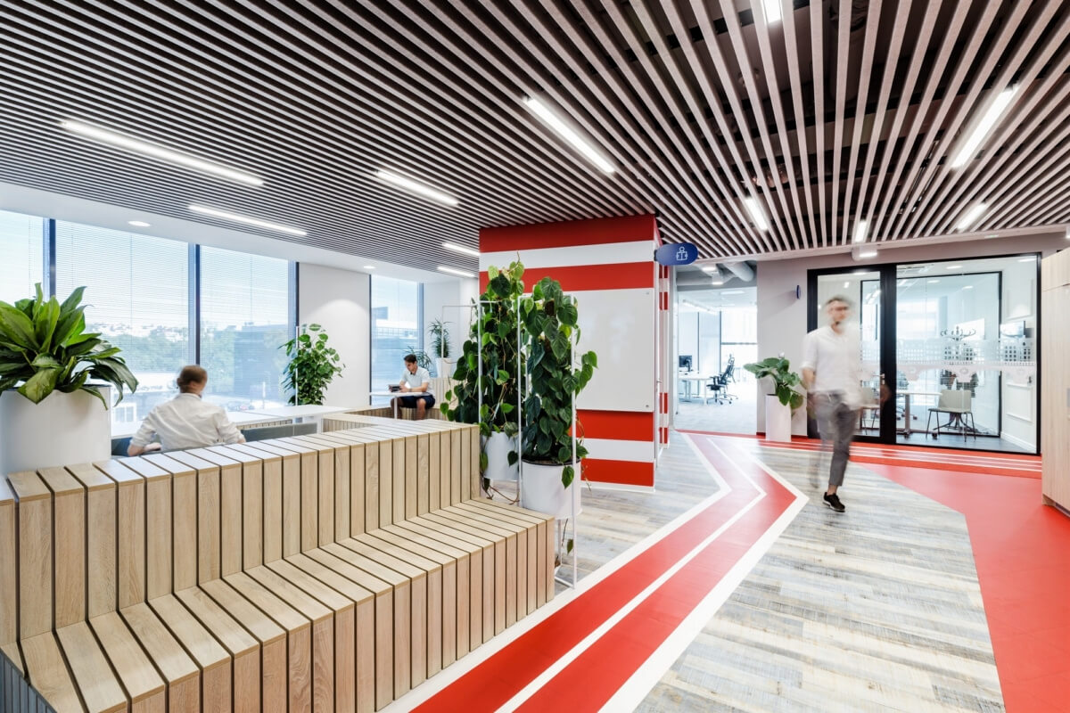 辦公空間,IT斯堪的納維亞辦事處,辦公設計,北歐,波蘭,現代風格