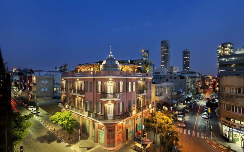 酒店設計，國外酒店設計，古老酒店，Art Deco，Nordoy酒店，阿拉伯圖案，以色列特拉維夫