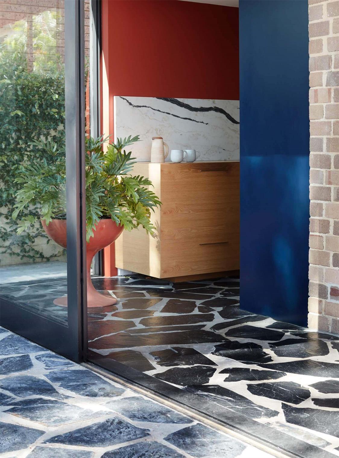 住宅空間,國外住宅設計,色彩空間,大膽色彩,悉尼