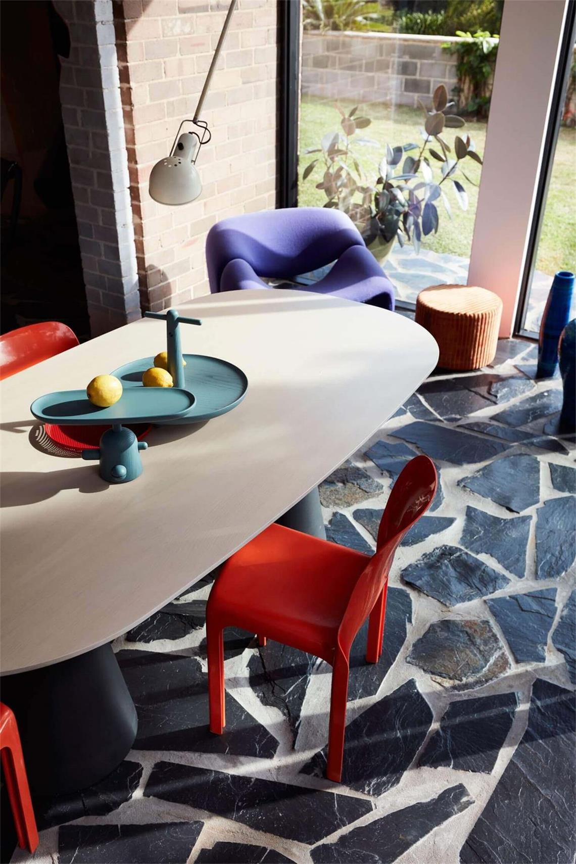 住宅空間,國外住宅設計,色彩空間,大膽色彩,悉尼