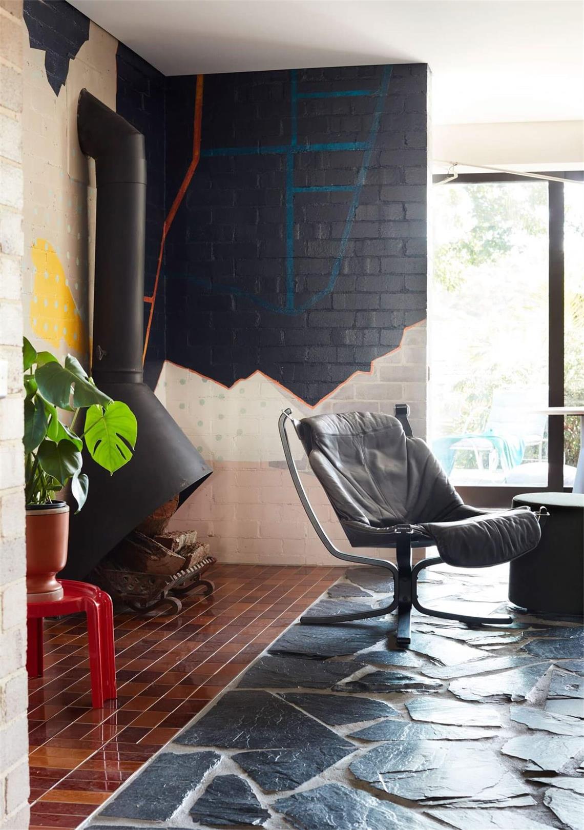 住宅空間,國外住宅設計,色彩空間,大膽色彩,悉尼