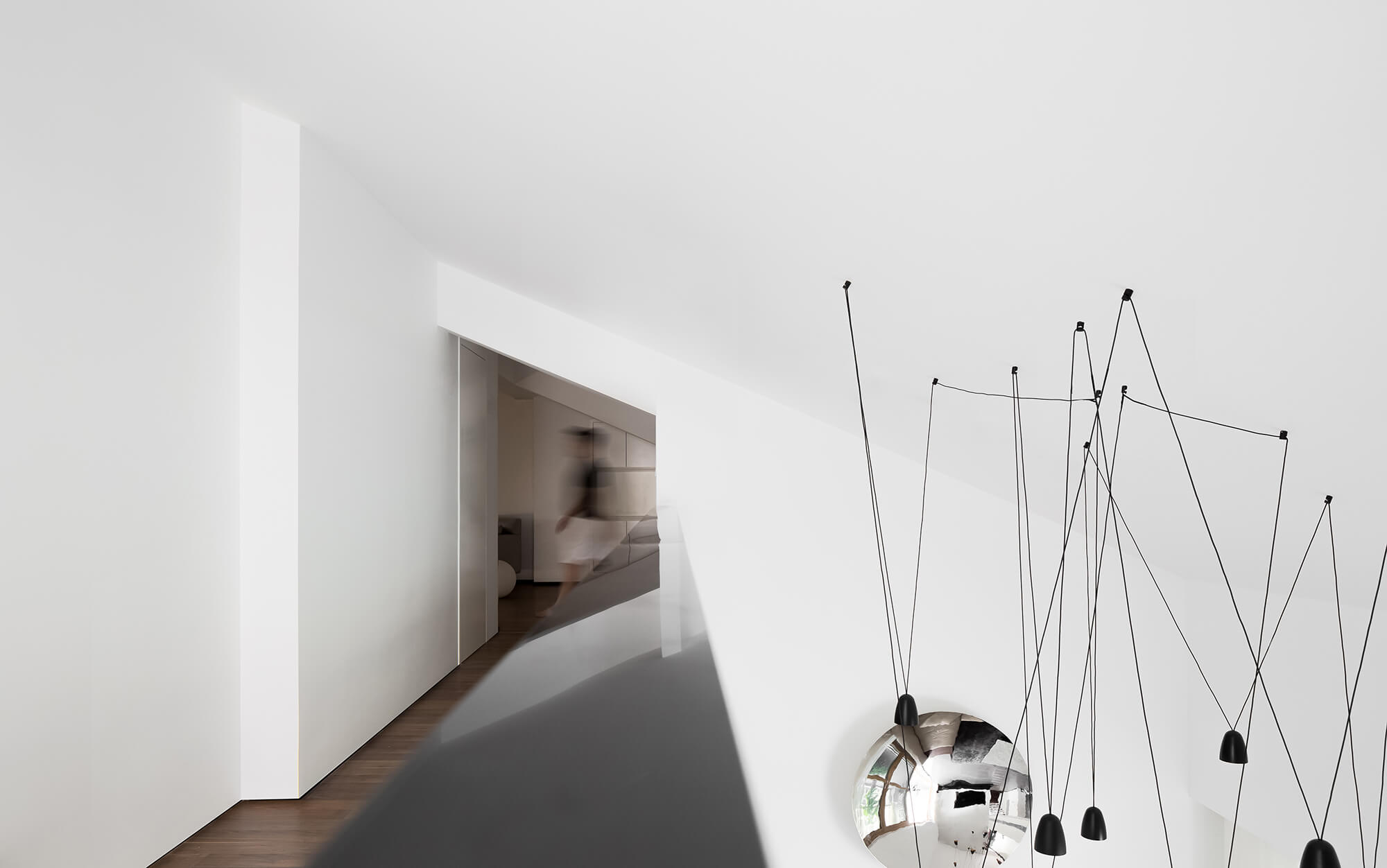 住宅空間,國內住宅設計,極簡主義,空中飛人,盒子元素,艾克建築設計