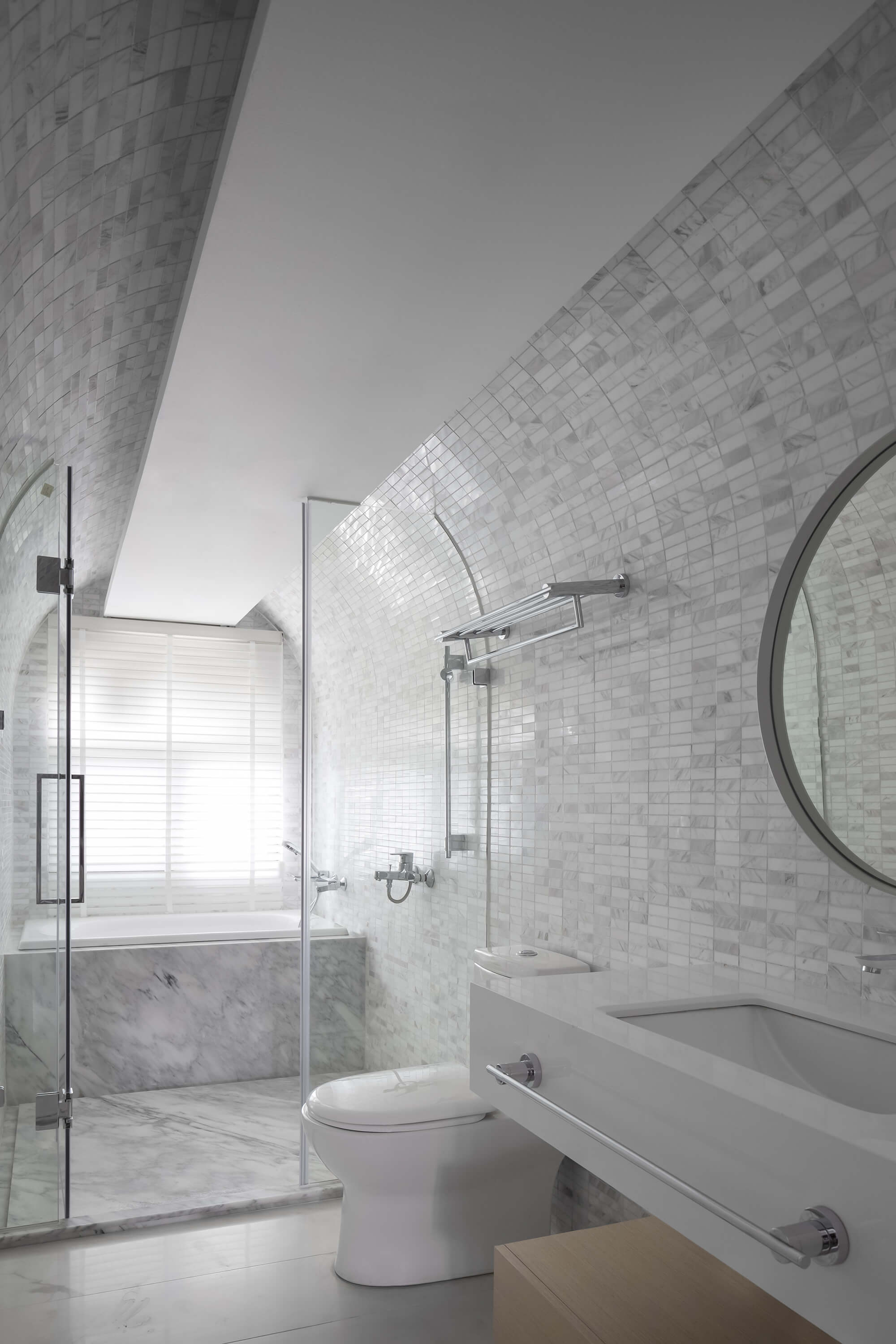 住宅空間,國內住宅設計,極簡主義,空中飛人,盒子元素,艾克建築設計