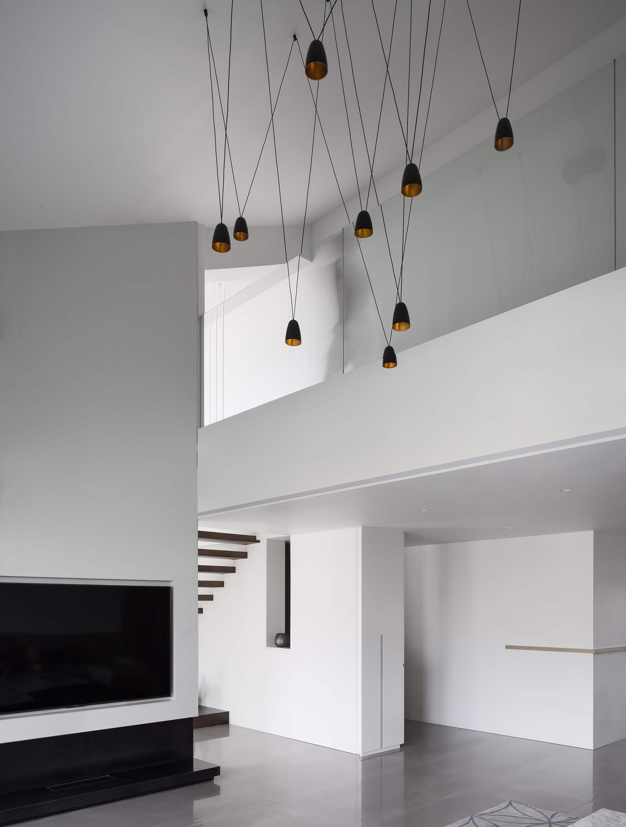 住宅空間,國內住宅設計,極簡主義,空中飛人,盒子元素,艾克建築設計