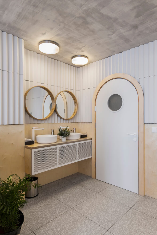 餐飲空間，國外餐飲空間設計，白俄羅斯，麵包店，Let it be，定製，低調內斂