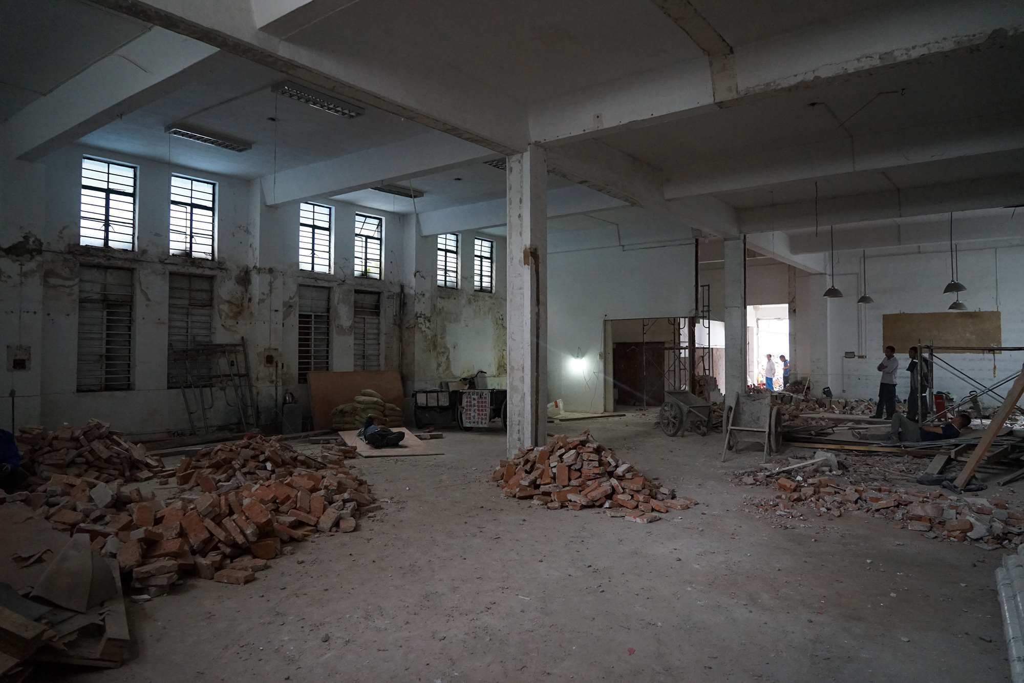 M.Y.Lab上海店空間改造，改造空間，上海建築改造，久舍營造工作室，上海舊建築改造