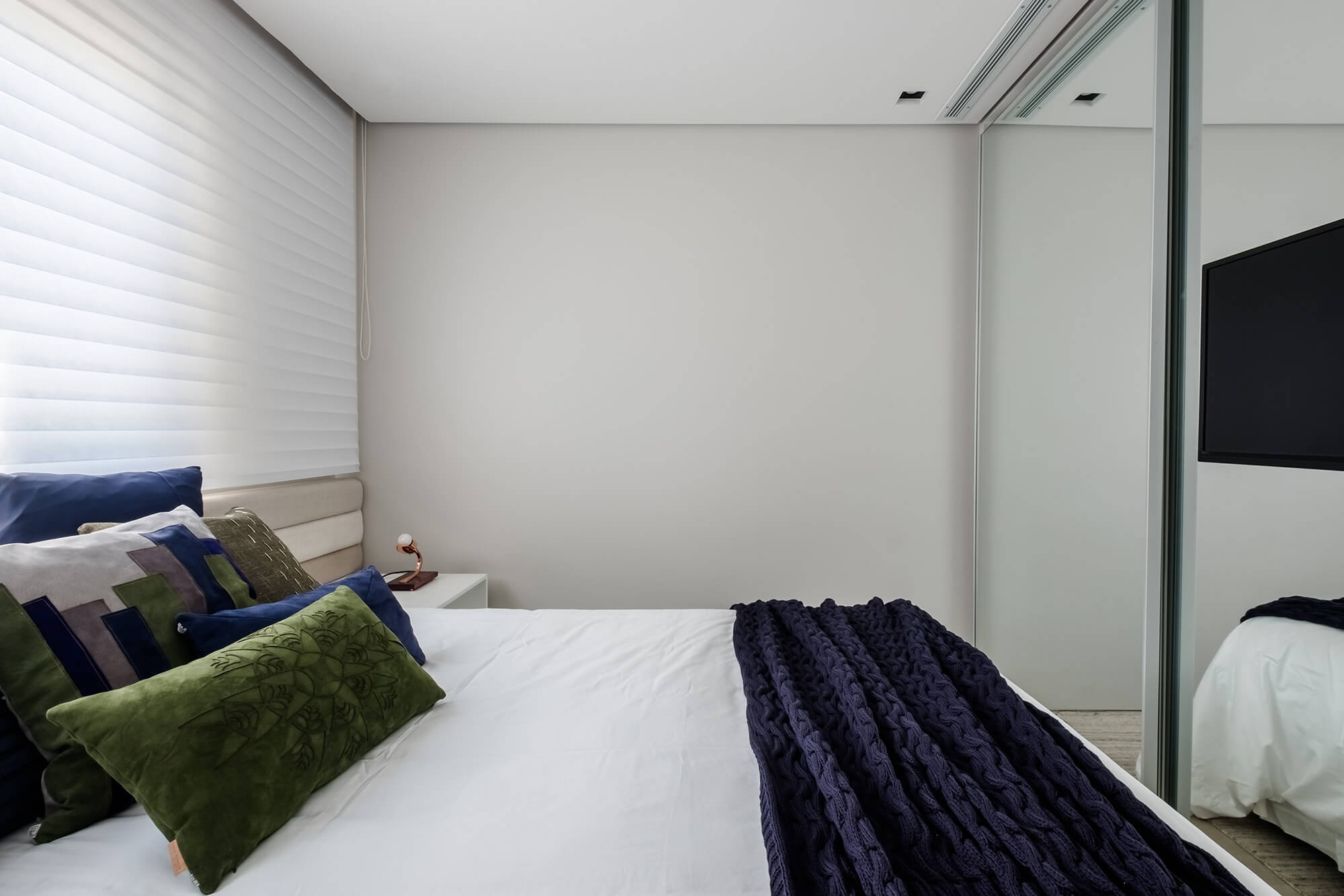 住宅空間，國外公寓設計，巴西，單身公寓，現代風格，70平米住宅設計