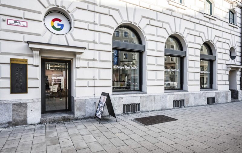 穀歌Pixel 3智能手機快閃店設計