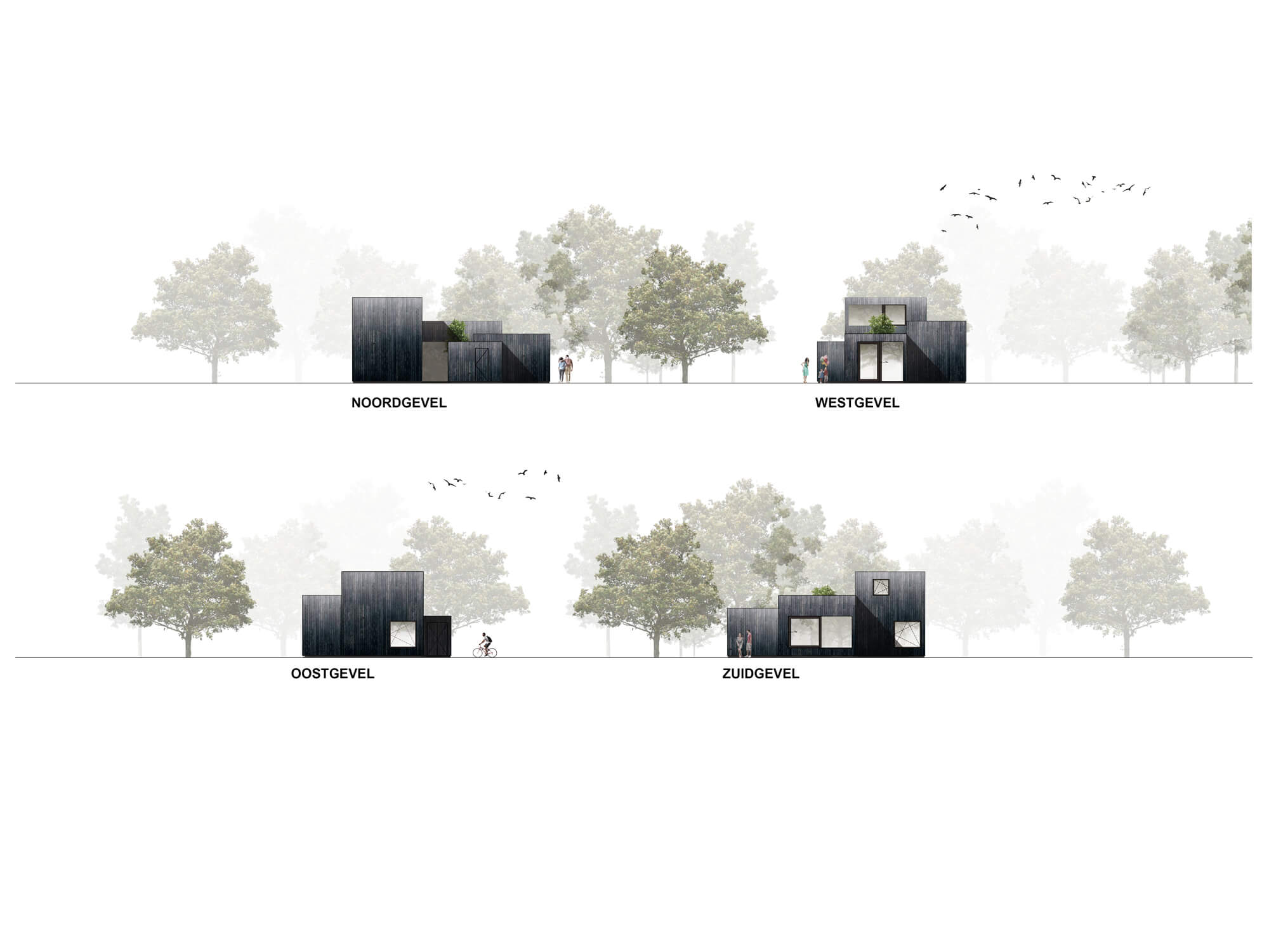 住宅空間,荷蘭鄉村,小宅概念,公寓設計,度假別墅,私人住宅,極簡主義