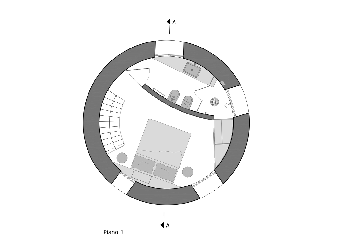 住宅設計,住宅空間,度假住宅,海灘住宅,意大利,塔樓
