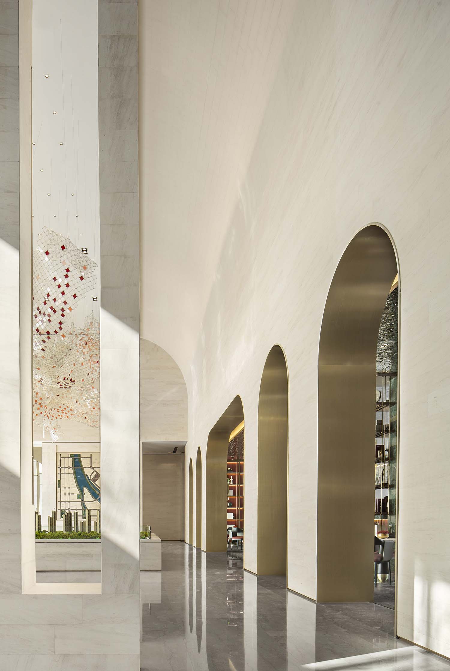 集艾設計,黃全設計,萬科瀾岸售樓處,萬科售樓處,營銷中心設計,西安售樓處設計