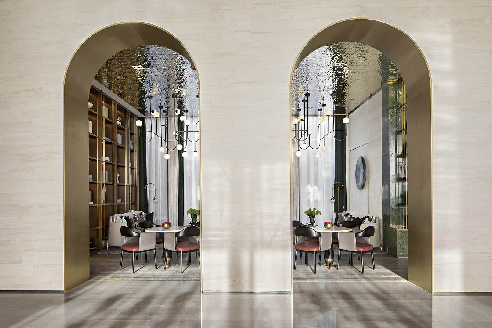 集艾設計,黃全設計,萬科瀾岸售樓處,萬科售樓處,營銷中心設計,西安售樓處設計