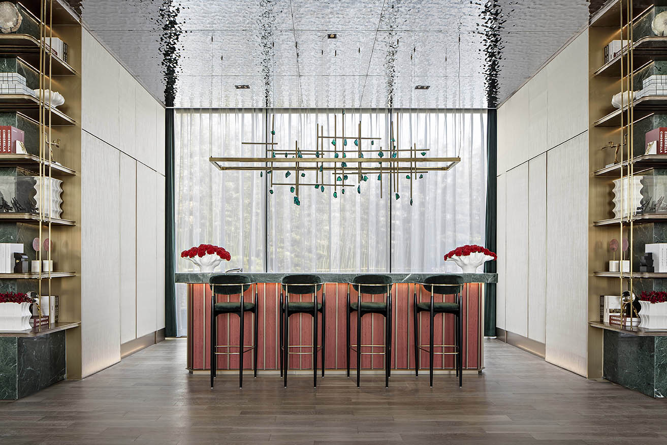 集艾設計,黃全設計,萬科瀾岸售樓處,萬科售樓處,營銷中心設計,西安售樓處設計