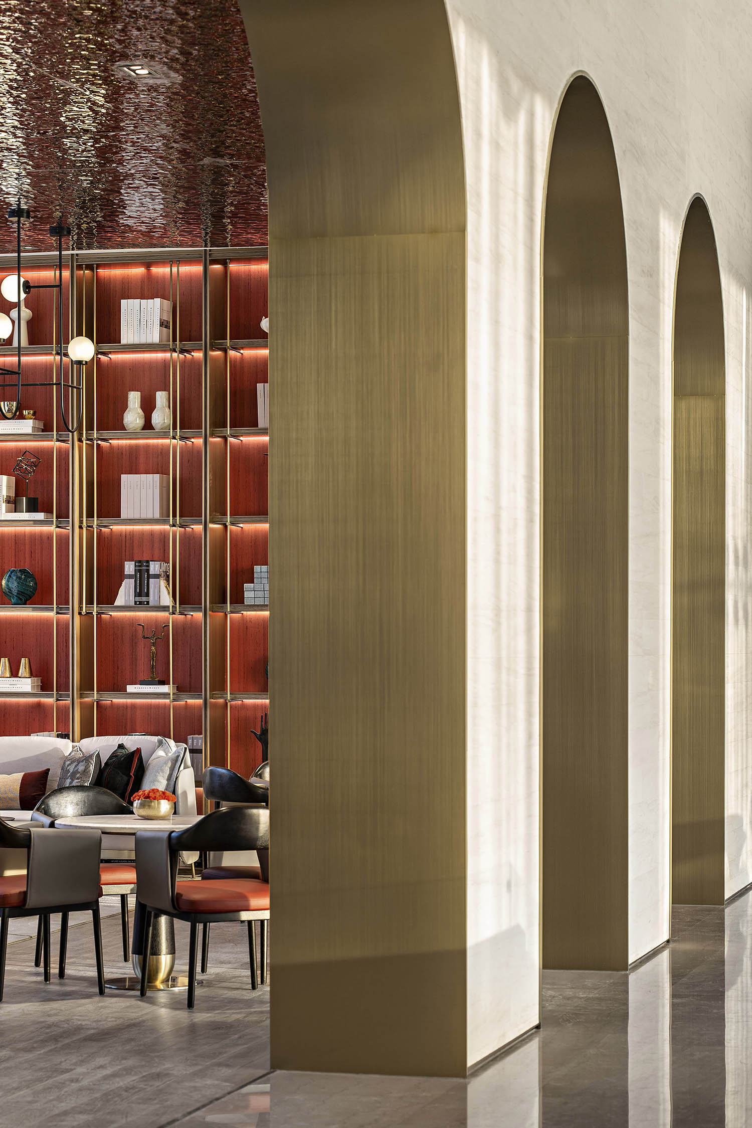 集艾設計,黃全設計,萬科瀾岸售樓處,萬科售樓處,營銷中心設計,西安售樓處設計