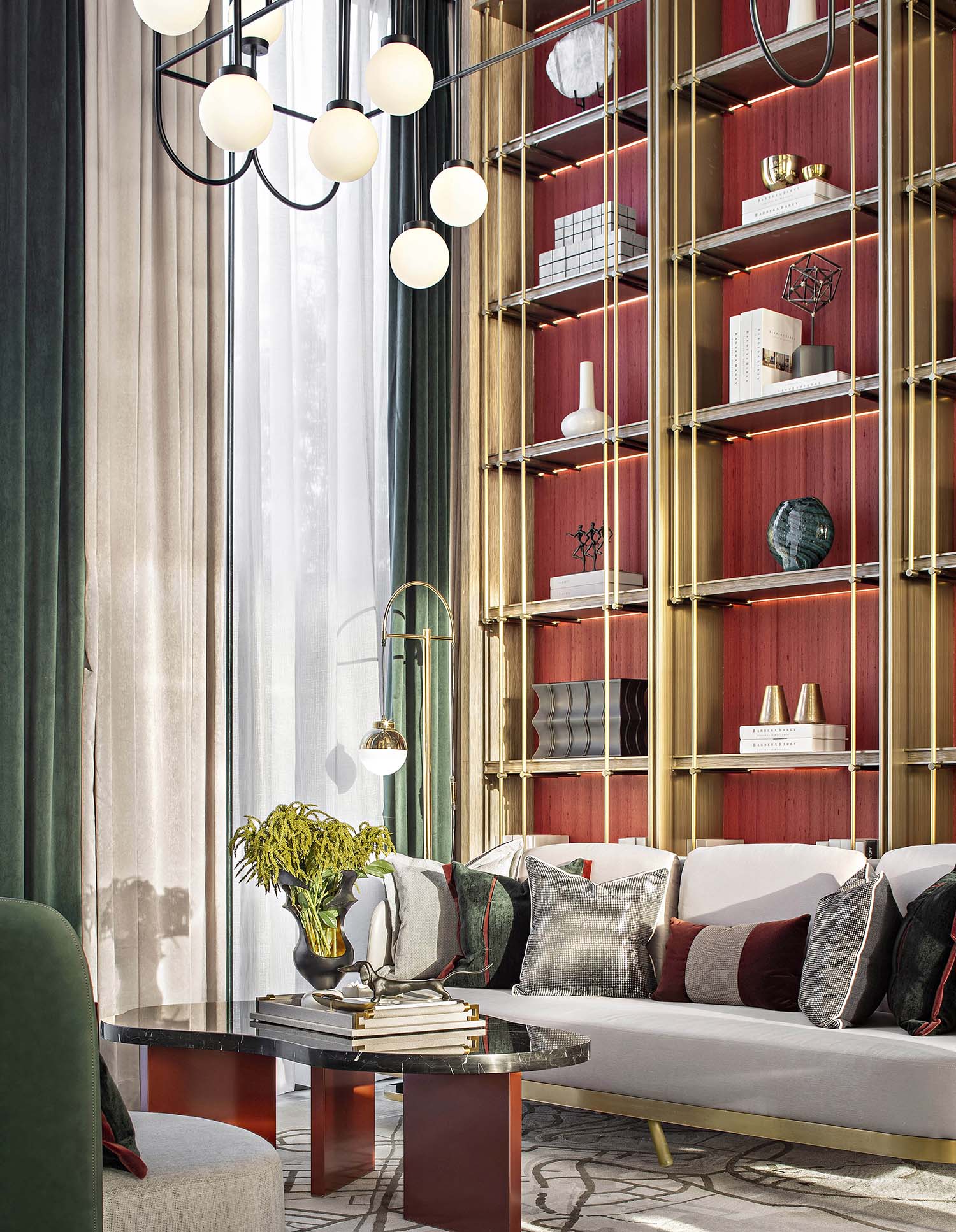 集艾設計,黃全設計,萬科瀾岸售樓處,萬科售樓處,營銷中心設計,西安售樓處設計