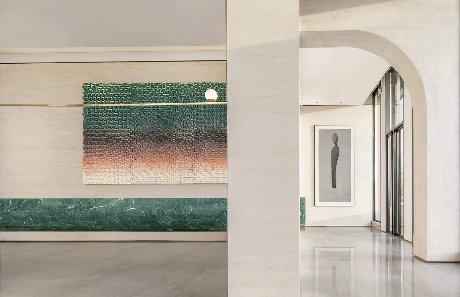 集艾設計,黃全設計,萬科瀾岸售樓處,萬科售樓處,營銷中心設計,西安售樓處設計