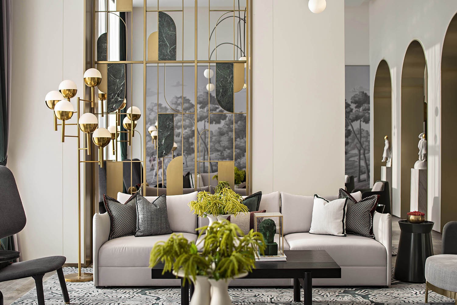 集艾設計,黃全設計,萬科瀾岸售樓處,萬科售樓處,營銷中心設計,西安售樓處設計