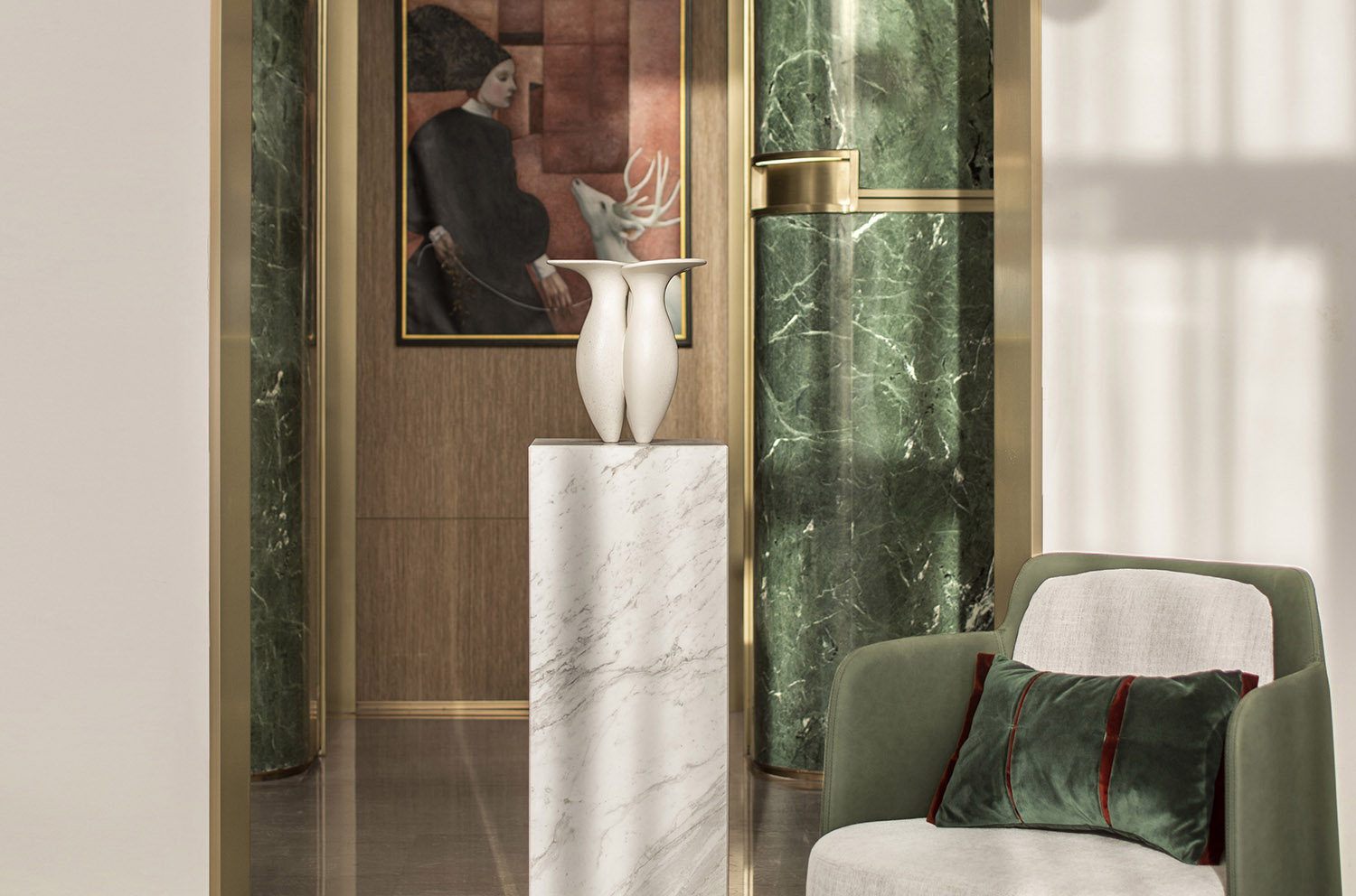 集艾設計,黃全設計,萬科瀾岸售樓處,萬科售樓處,營銷中心設計,西安售樓處設計