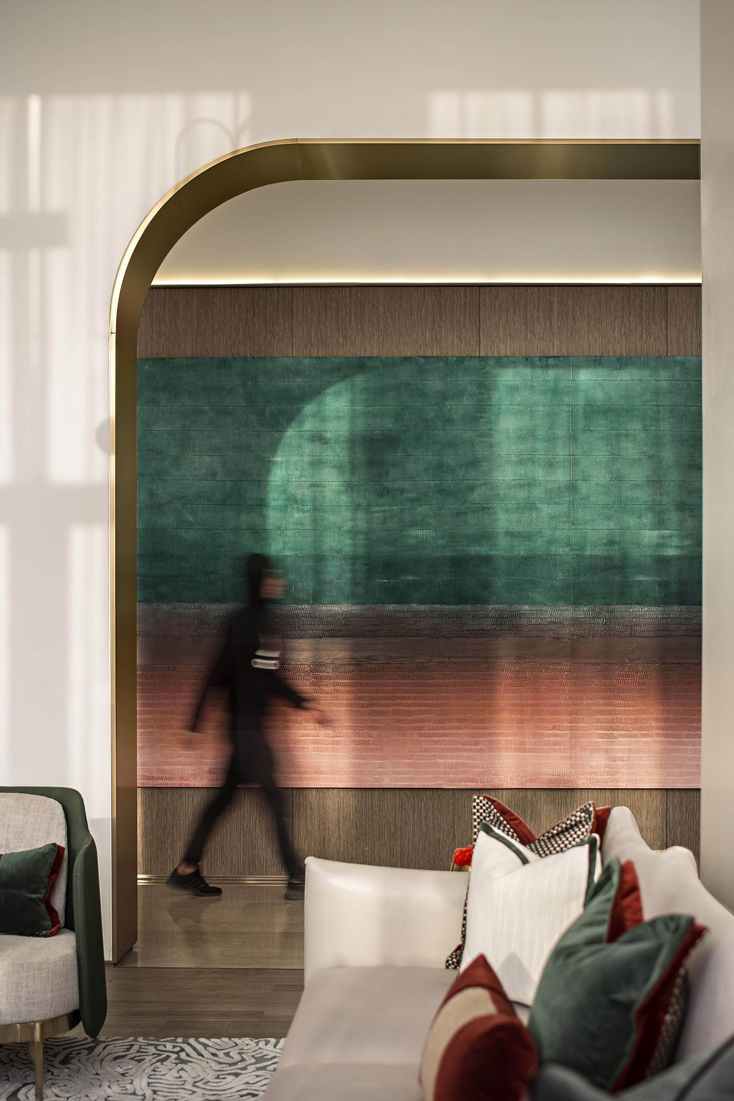 集艾設計,黃全設計,萬科瀾岸售樓處,萬科售樓處,營銷中心設計,西安售樓處設計