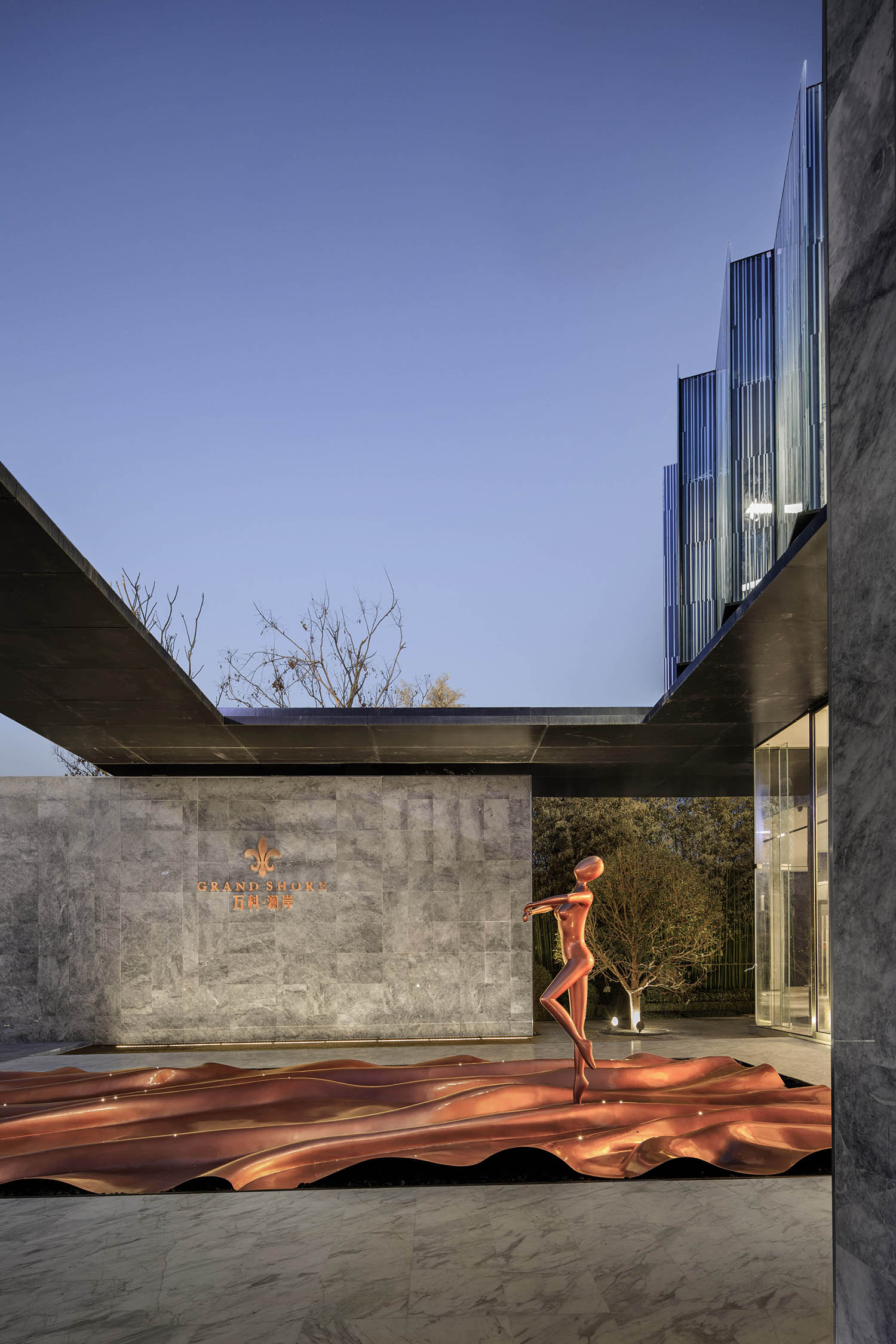 集艾設計,黃全設計,萬科瀾岸售樓處,萬科售樓處,營銷中心設計,西安售樓處設計