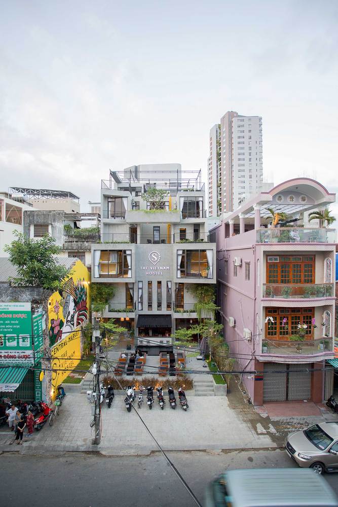 酒店空間,國外旅館設計,越南,青年旅社