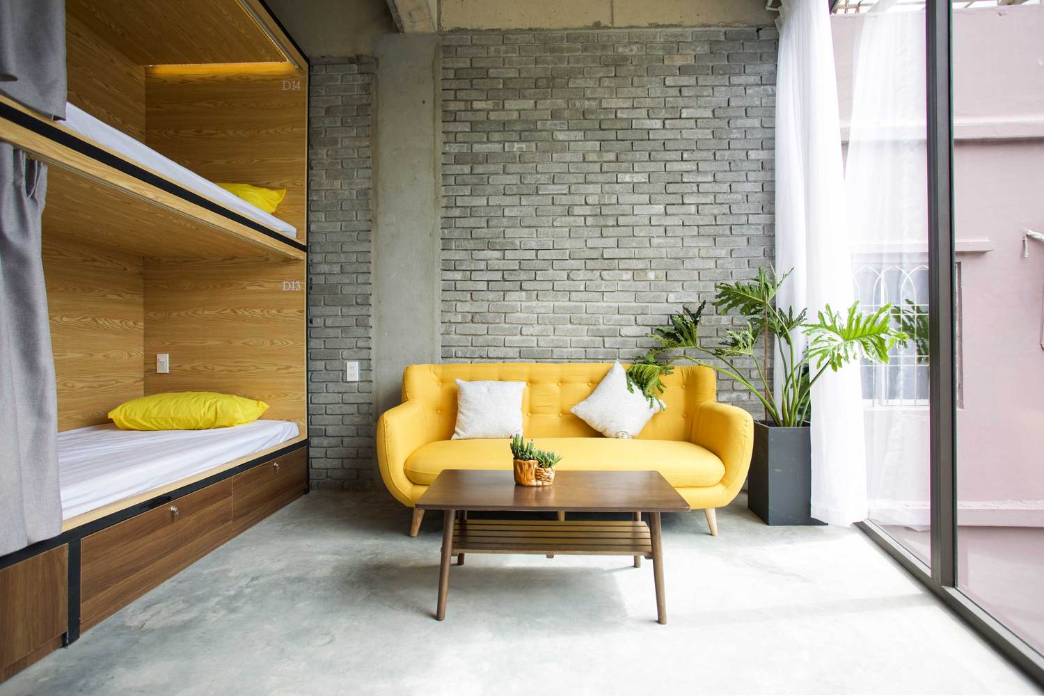 酒店空間,國外旅館設計,越南,青年旅社