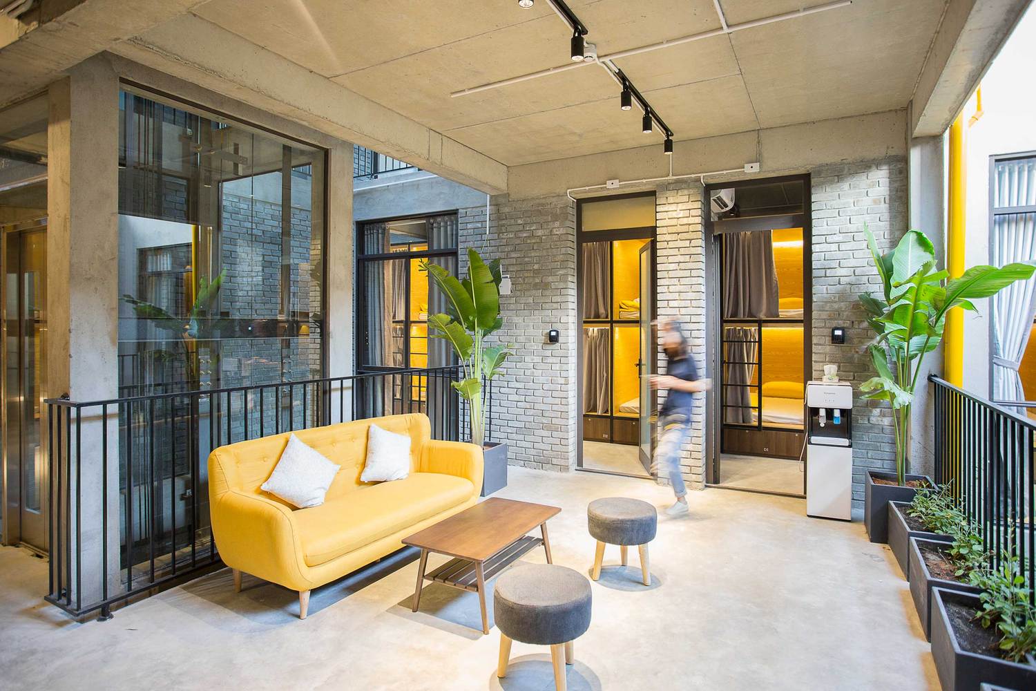 酒店空間,國外旅館設計,越南,青年旅社