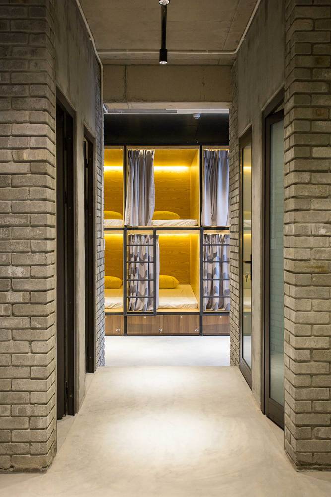 酒店空間,國外旅館設計,越南,青年旅社