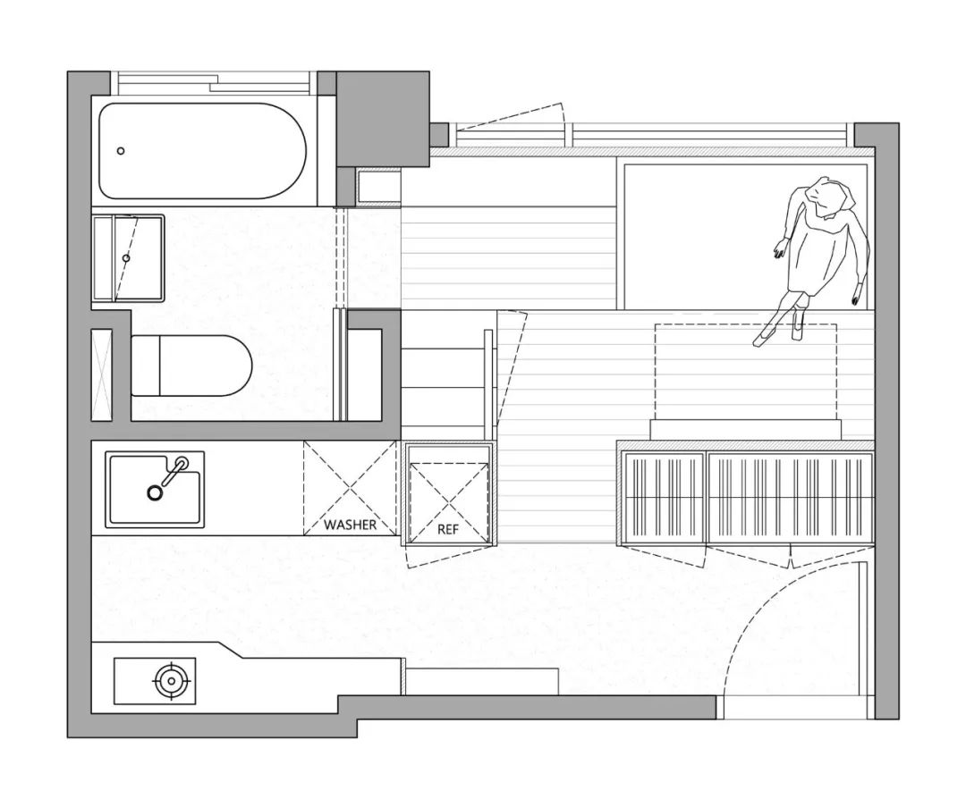 住宅空間,公寓設計,小宅概念,小戶型,台灣設計