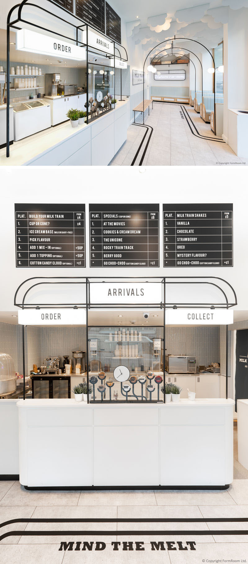 餐飲空間,小店鋪,咖啡店,甜品站,倫敦