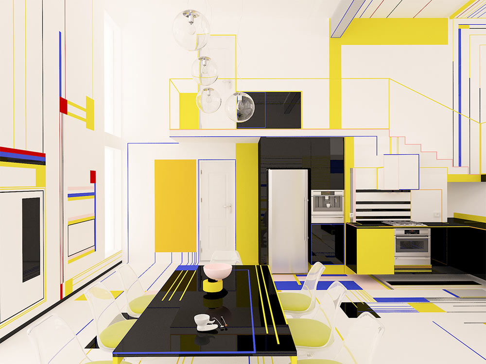 住宅空間,國外住宅空間設計,靈感空間,Brani &Desi,視覺盛宴